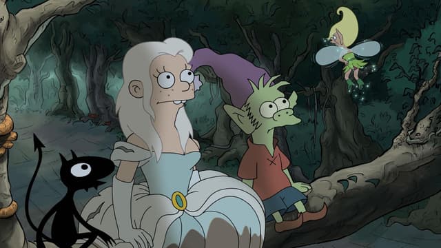 Eine Prinzessin, ein Elf und ein Dämon kommen in eine Bar