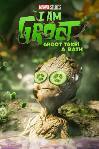 Groot nimmt ein Bad